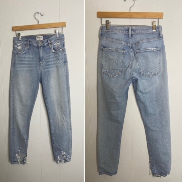 Agolde Sophie Ankle Jeans in Playback Midrise Jeans 26 - Picture 2 of 5